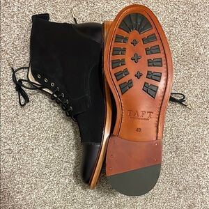 TAFT Black Men's Shoes Size 10